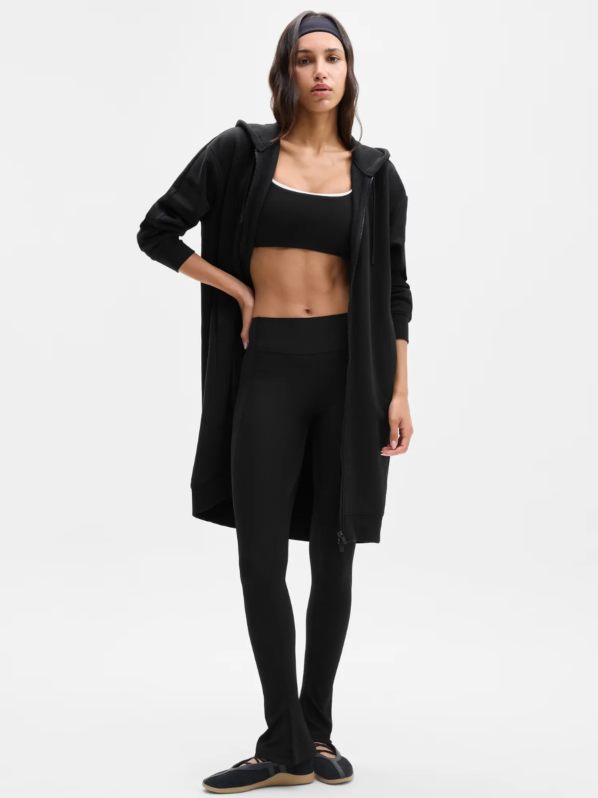 Forever Fleece Long Full Zip by Athleta
