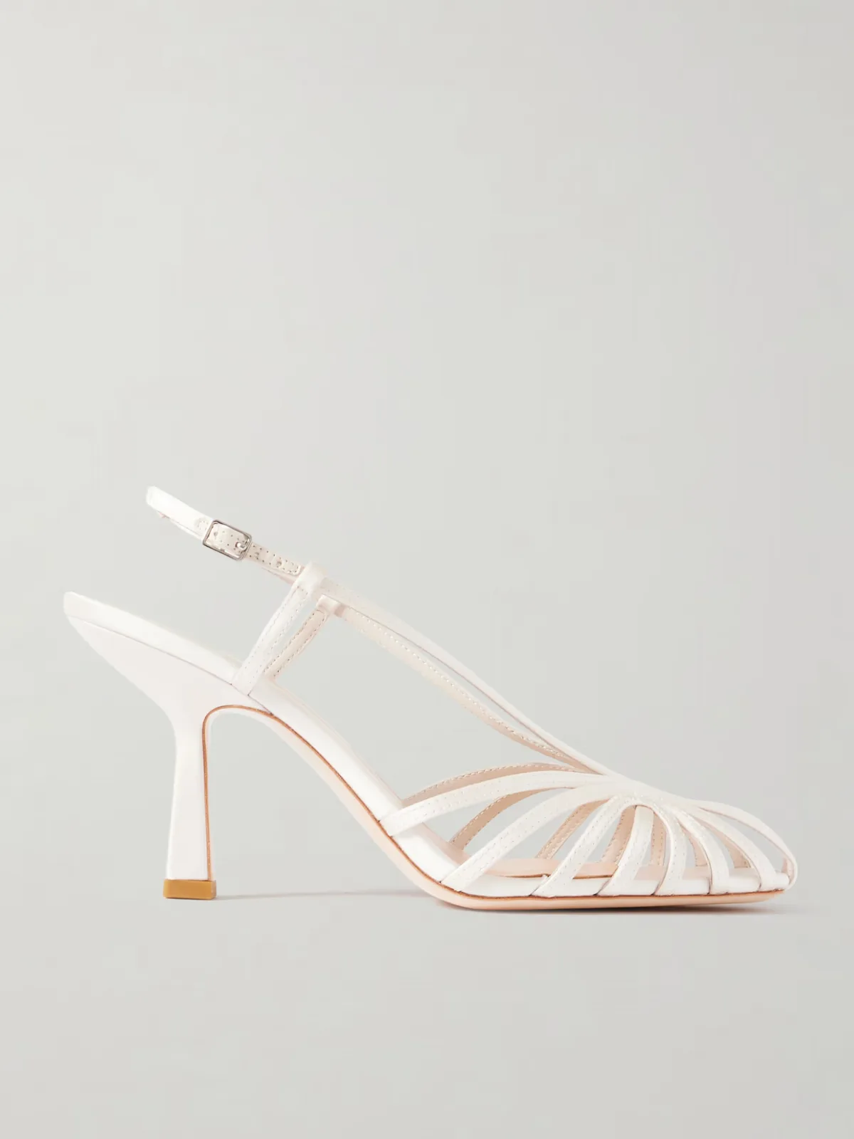 - Alexandra Satin Sandals -