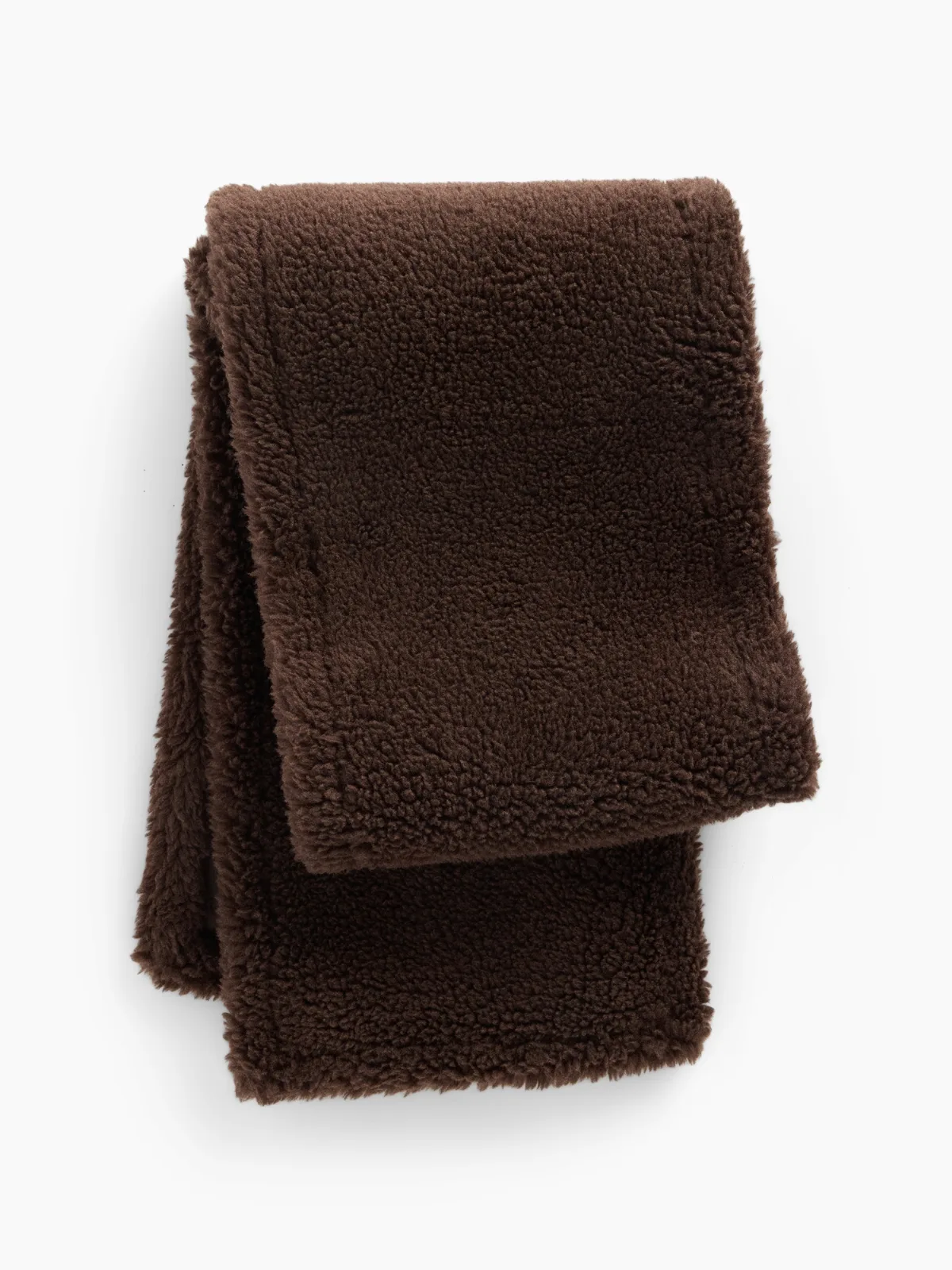 Sherpa & Vegan Leather Scarf by Gap