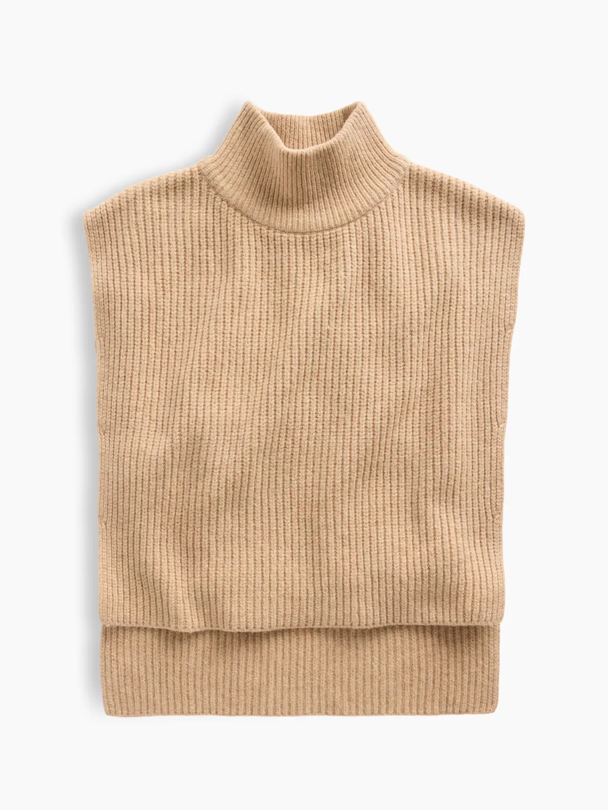 CashSoft Mockneck Sweater Bib by Gap