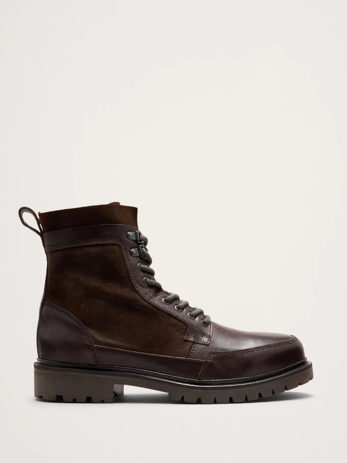 Leather Utility Boot by Banana Republic