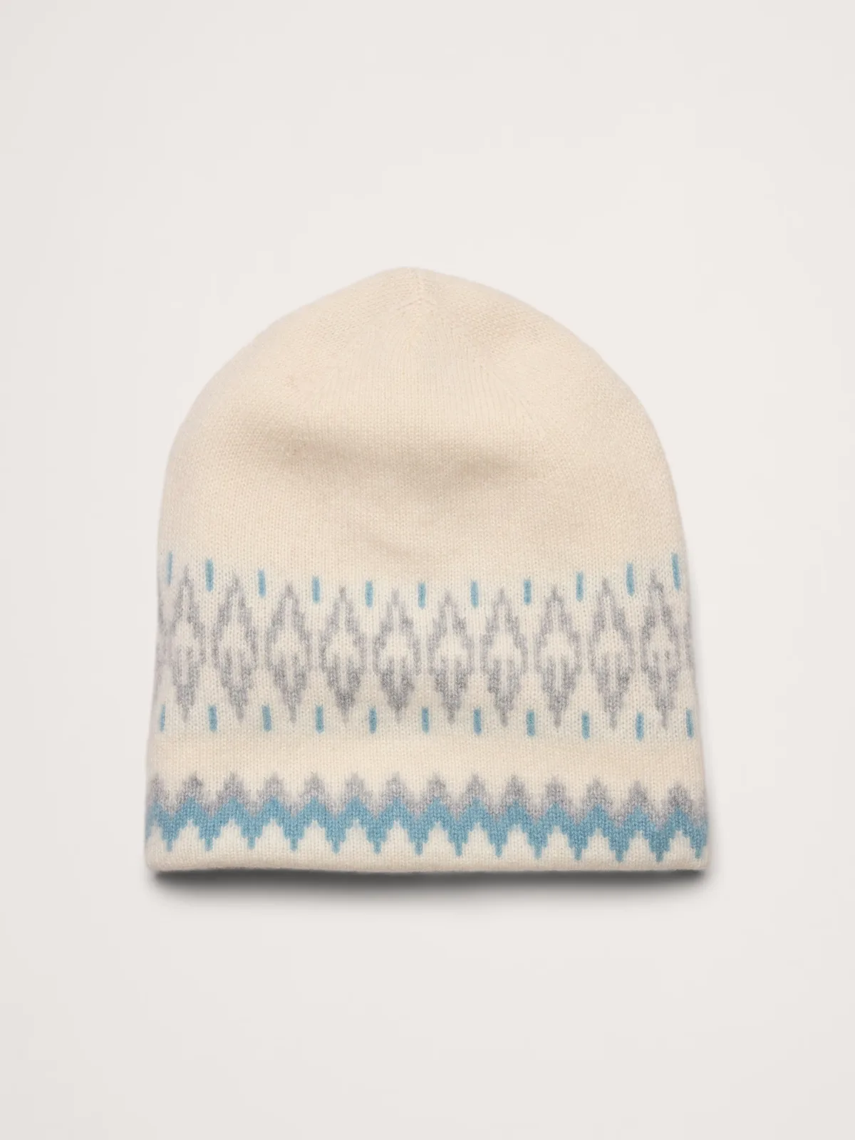 Cashmere Fair Isle Slouchy Beanie by Banana Republic