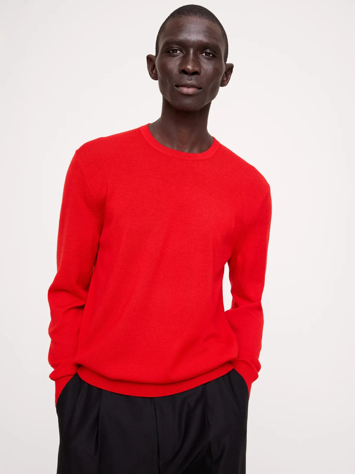 Merino Crew Sweater-Neck Sweater