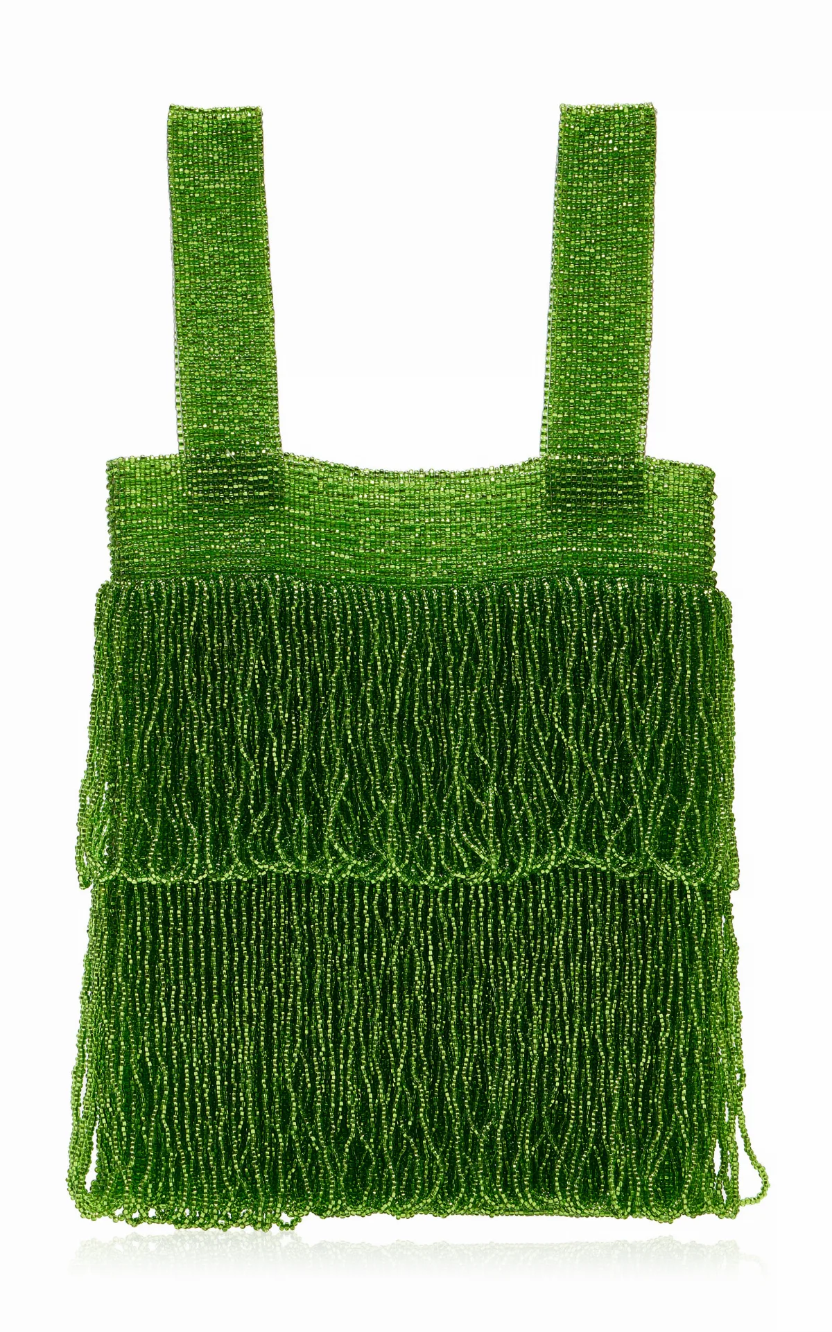 Twisted Tassel Beaded Pouch by Pura Utz