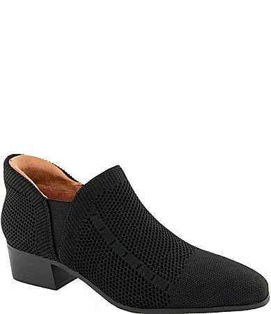 Paso Knit Block Heel Shooties by Andre Assous