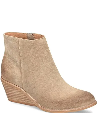 Nina Suede Booties by Sofft
