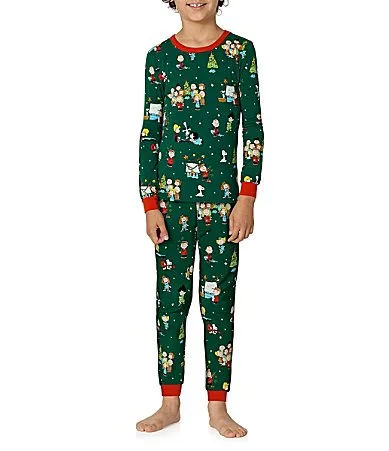 Long Sleeve Good Grief Christmas Pajama Top & Pants Set by Bedhead