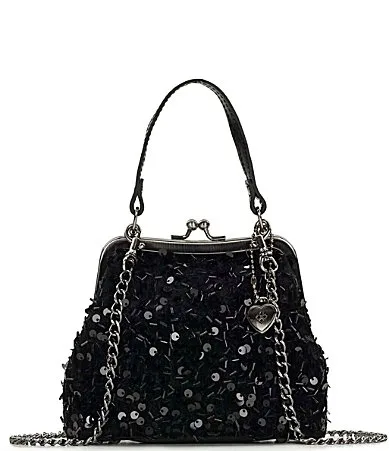 Mini Laureana Sequin Chain Crossbody Bag by Patricia Nash
