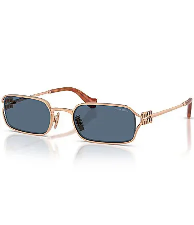 MU C50S 52mm Rectangle Sunglasses by Miu Miu