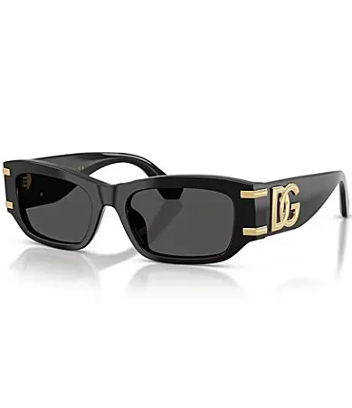 DG4564 53mm Rectangle Sunglasses by Dolce & Gabbana