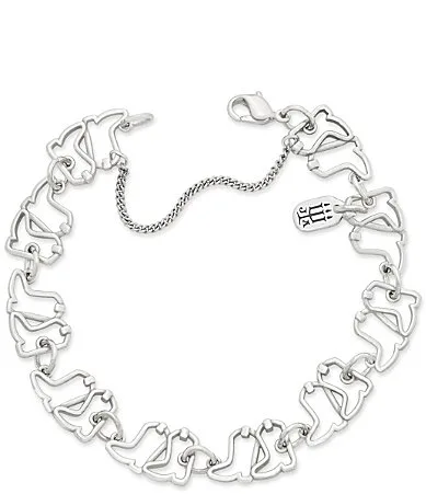Dancin Boots Western Sterling Silver Charm Bracelet by James Avery