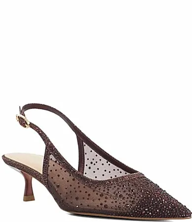 Cirelle Rhinestone Dress Pumps by Dune London