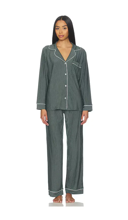 Gisele Printed Long PJ Set