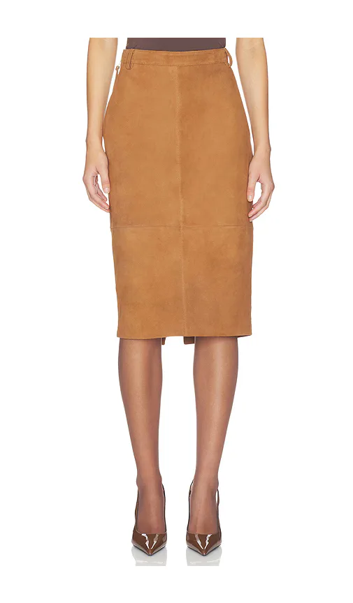 Marcella Suede Skirt