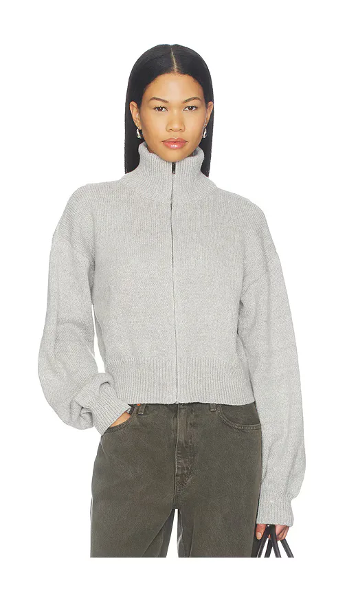 Dakota Zip Front Sweater
