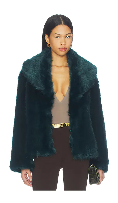 Olsen Faux Fur Jacket