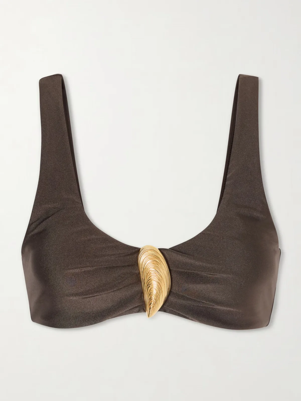 - Veyra Embellished Bikini Top - by SIMKHAI