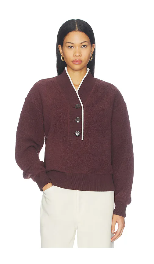 Brenna Button Neck Fleece