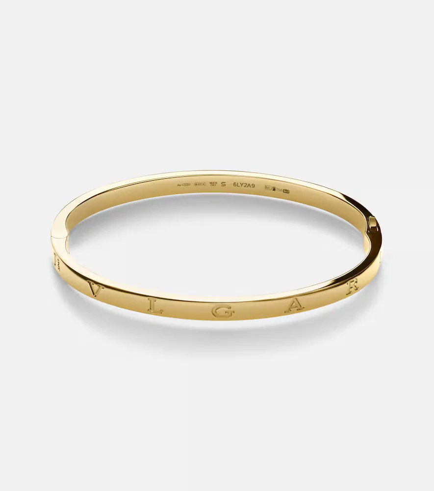 B.zero1 Essential 18kt Gold Bangle by BVLGARI