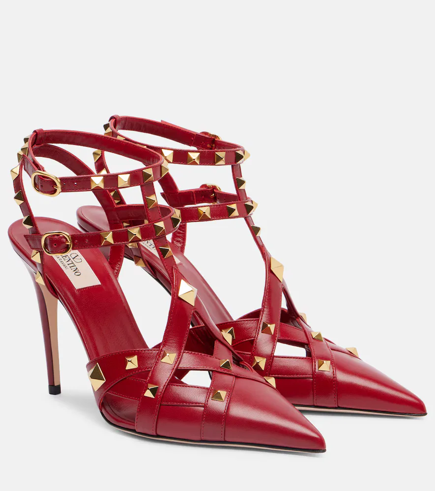 Studdy 100 Leather Pumps