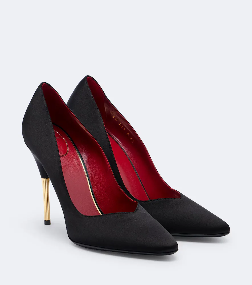 Enigme Satin Pumps by Valentino Garavani