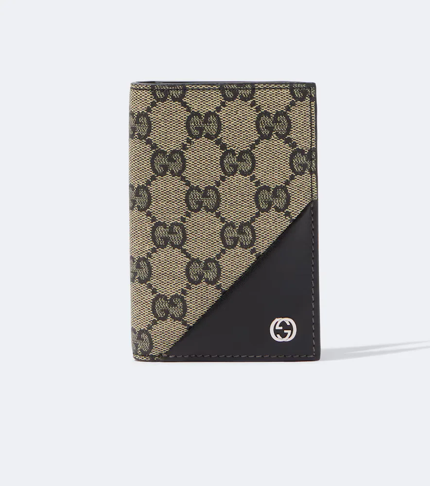 Interlocking G GG Canvas Bifold Wallet by Gucci