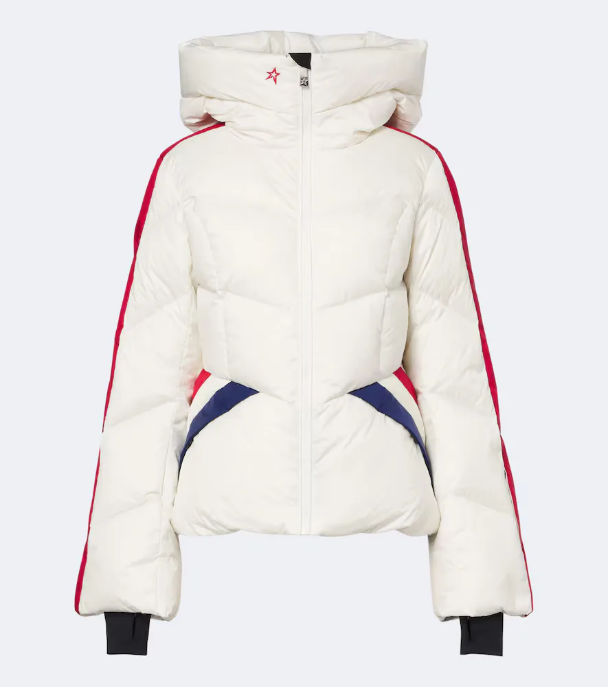 Duvet Hooded Down Ski Jacket