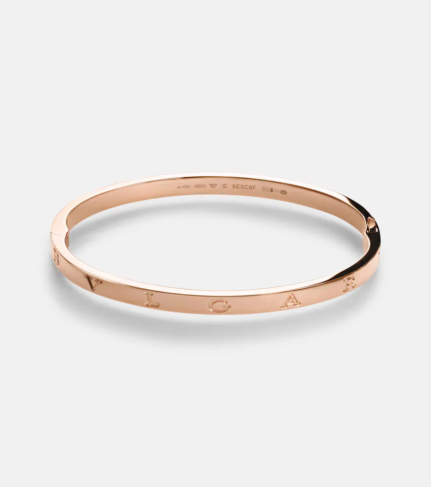 B.zero1 Essential 18kt Rose Gold Bangle by BVLGARI