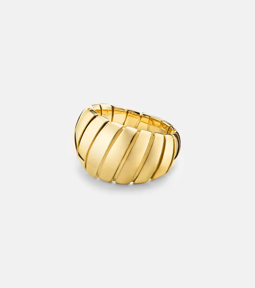 Bvlgari Tubogas 18kt Gold Ring by BVLGARI