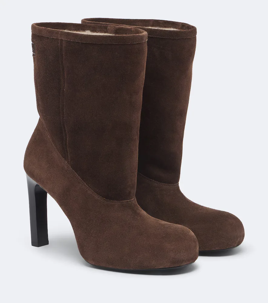 Fargo Suede Ankle Boots by Balenciaga