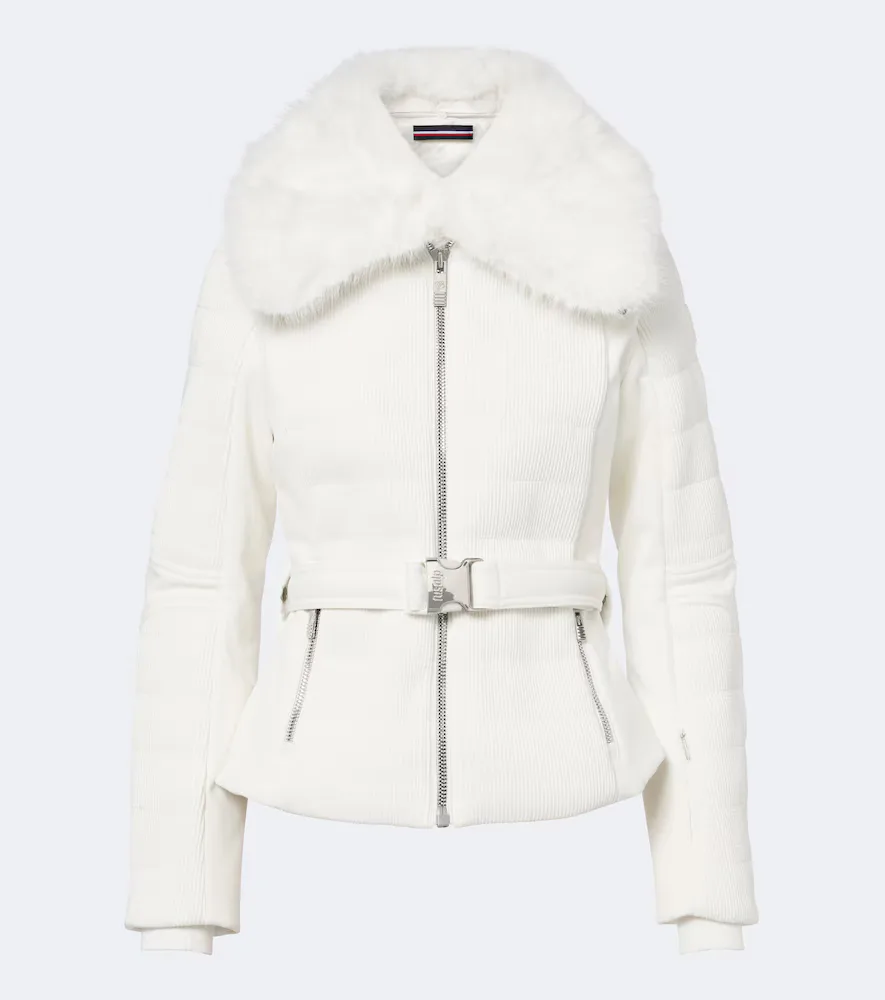 Gitu Belted Corduroy Ski Jacket