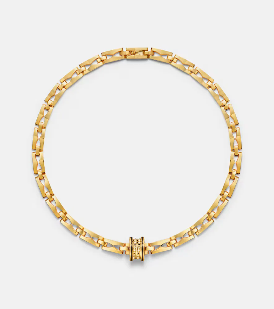 B.zero1 18kt Gold Necklace with Ceramic by BVLGARI