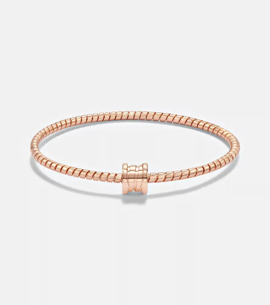 B.zero1 Tubogas 18kt Rose Gold Bangle by BVLGARI