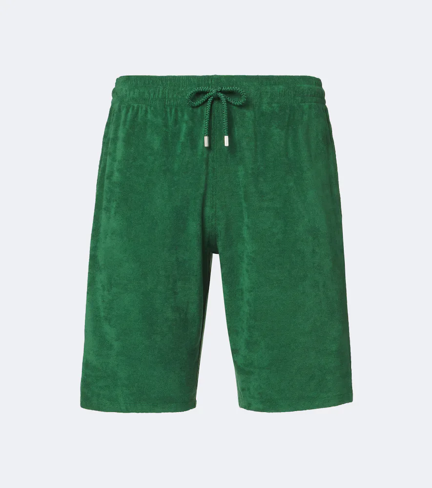 Brazil Cotton-Blend Terry Shorts