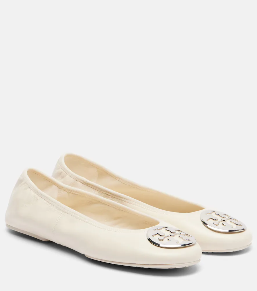 Reva Travel Leather Ballet Flats