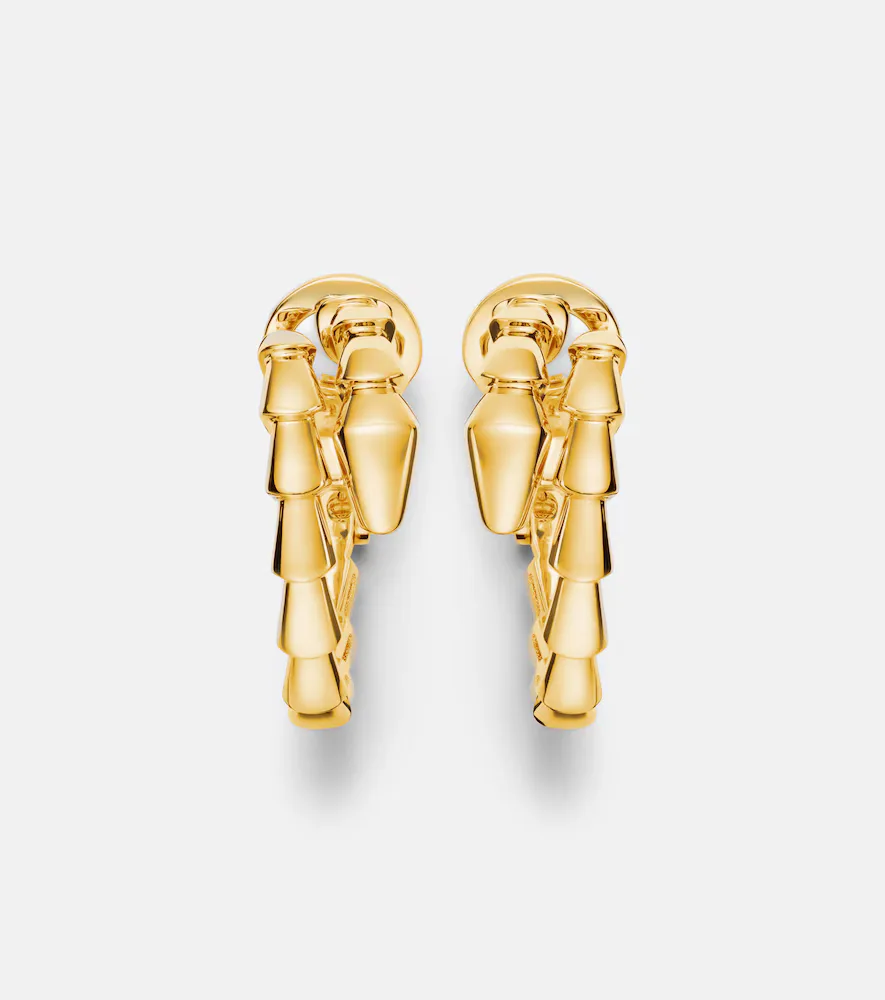 Serpenti Viper 18kt Gold Earrings by BVLGARI
