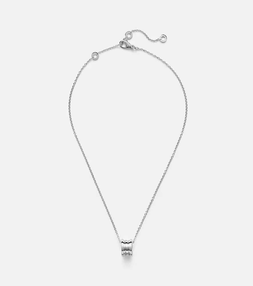 B.zero1 18kt White Gold Pendant Necklace by BVLGARI