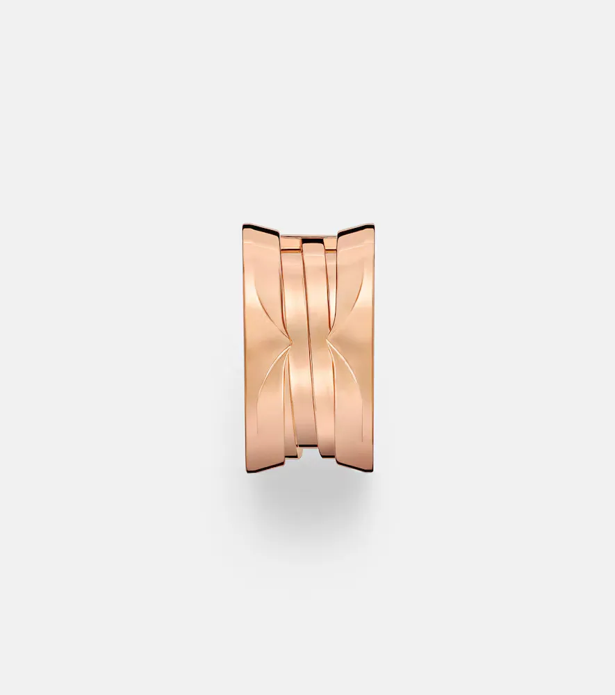 B.zero1 18kt Rose Gold Single Earring by BVLGARI