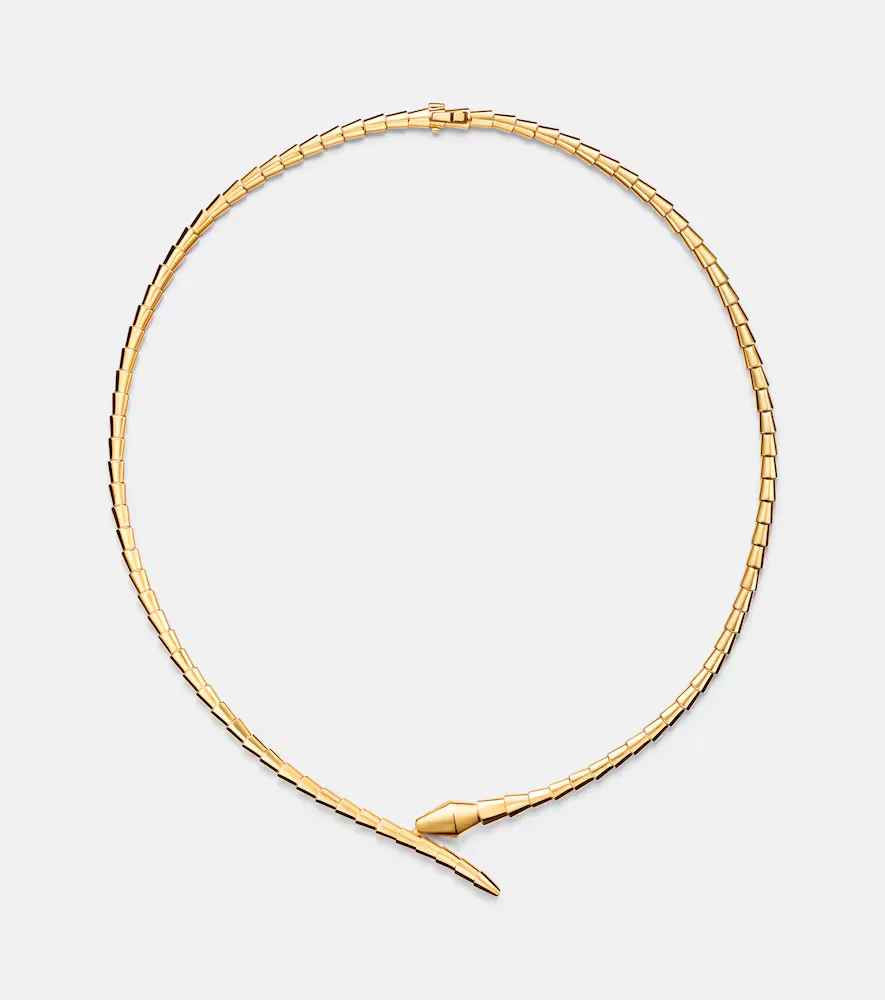 Serpenti Viper 18kt Gold Necklace by BVLGARI