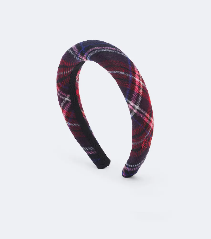 Plaid Headband by Ruslan Baginskiy