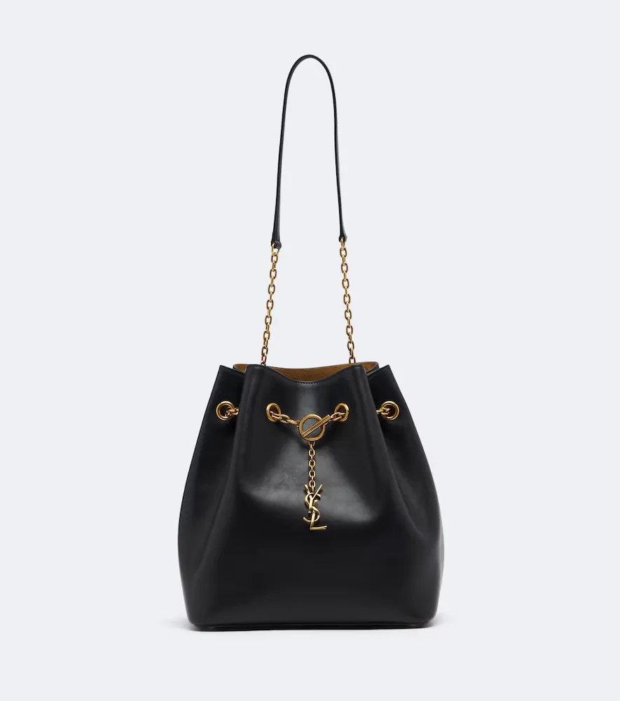 Le Sailor Small Leather Bucket Bag by Saint Laurent