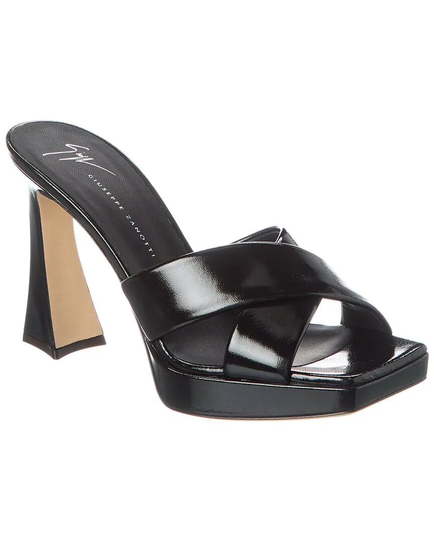 Stacee 85 Leather Platform Sandal