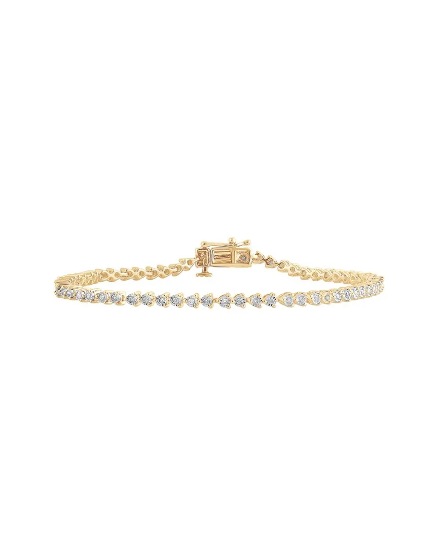 Silver 0.51 ct. tw. Lab Grown Diamond Bracelet