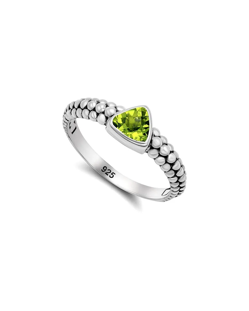 Silver 1.50 ct. tw. Peridot Ring by Samuel B