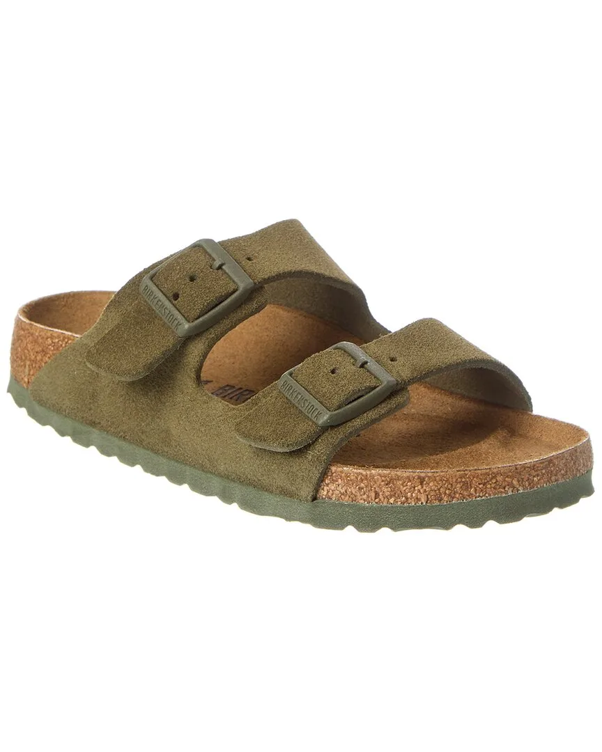 Arizona Bs Narrow Suede Sandal by Birkenstock