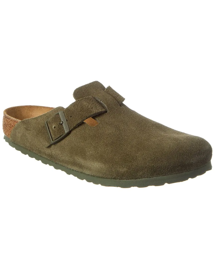 Boston Bs Suede Clog by Birkenstock