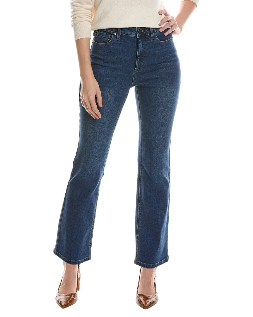 Bootleg Sateen Denim Pant