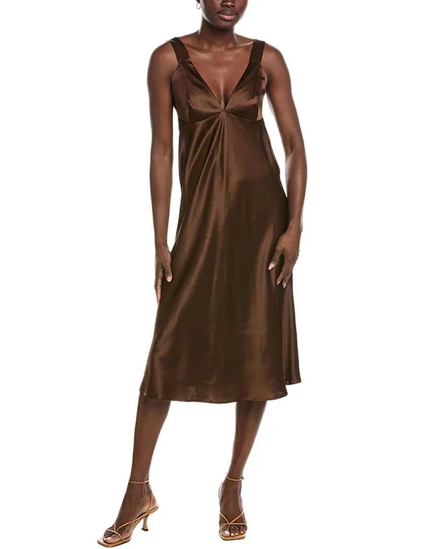 Silk Charmeuse Slip Dress