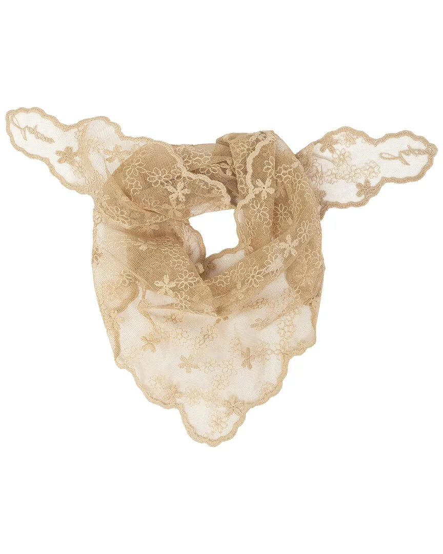 Embroidered Lace Bandana by Saachi