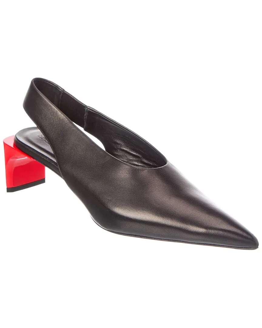 Leather Slingback Pump by Sportmax